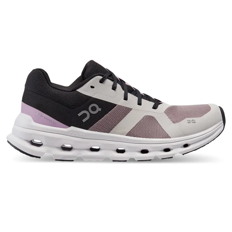 On Running Cloudrunner Womens running shoe in Heron/Black